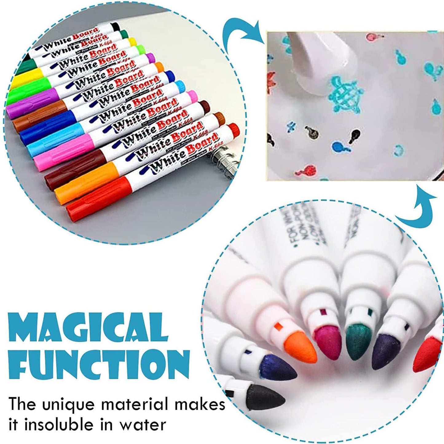 (🔥HOT SALE NOW - 48% OFF)- Magical Water Floating Pen